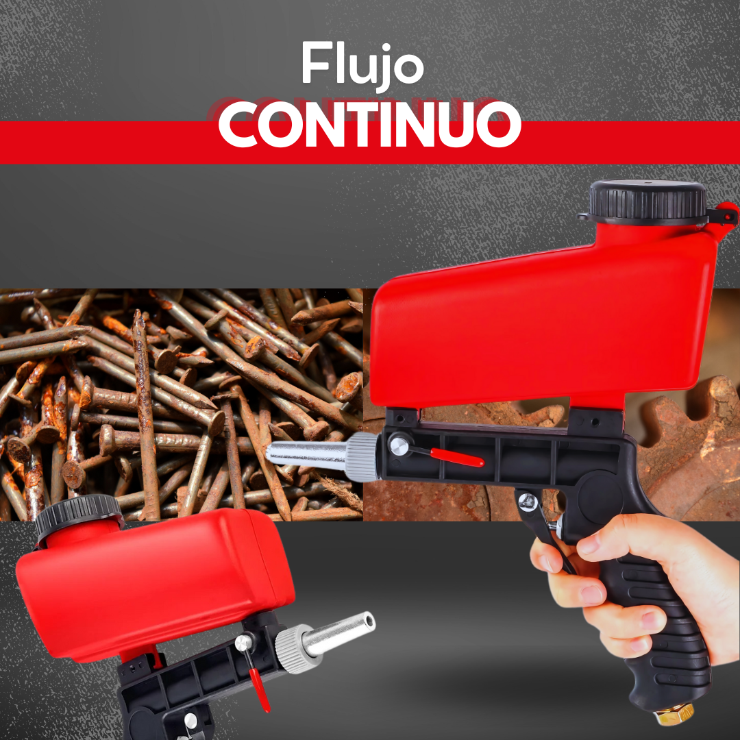 SANBLASTER PRO: La Pistola de Arena Profesional