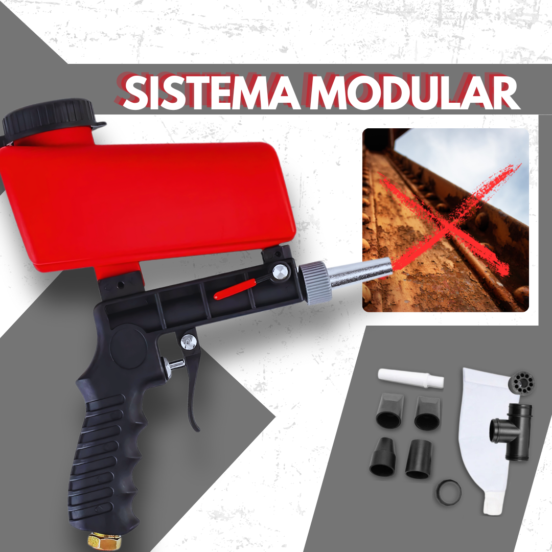 SANBLASTER PRO: La Pistola de Arena Profesional